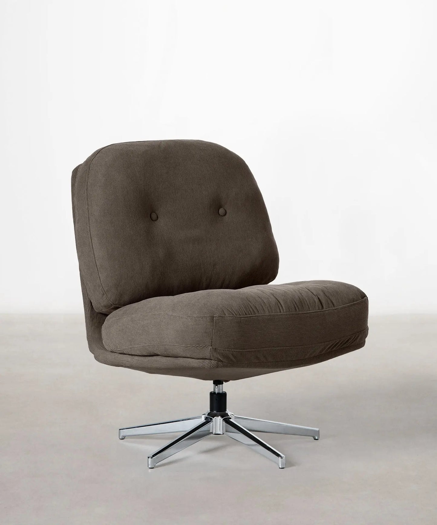 56585892659586 Sillón Giratorio Tapizado Orbit Sillones tapizados Northdeco