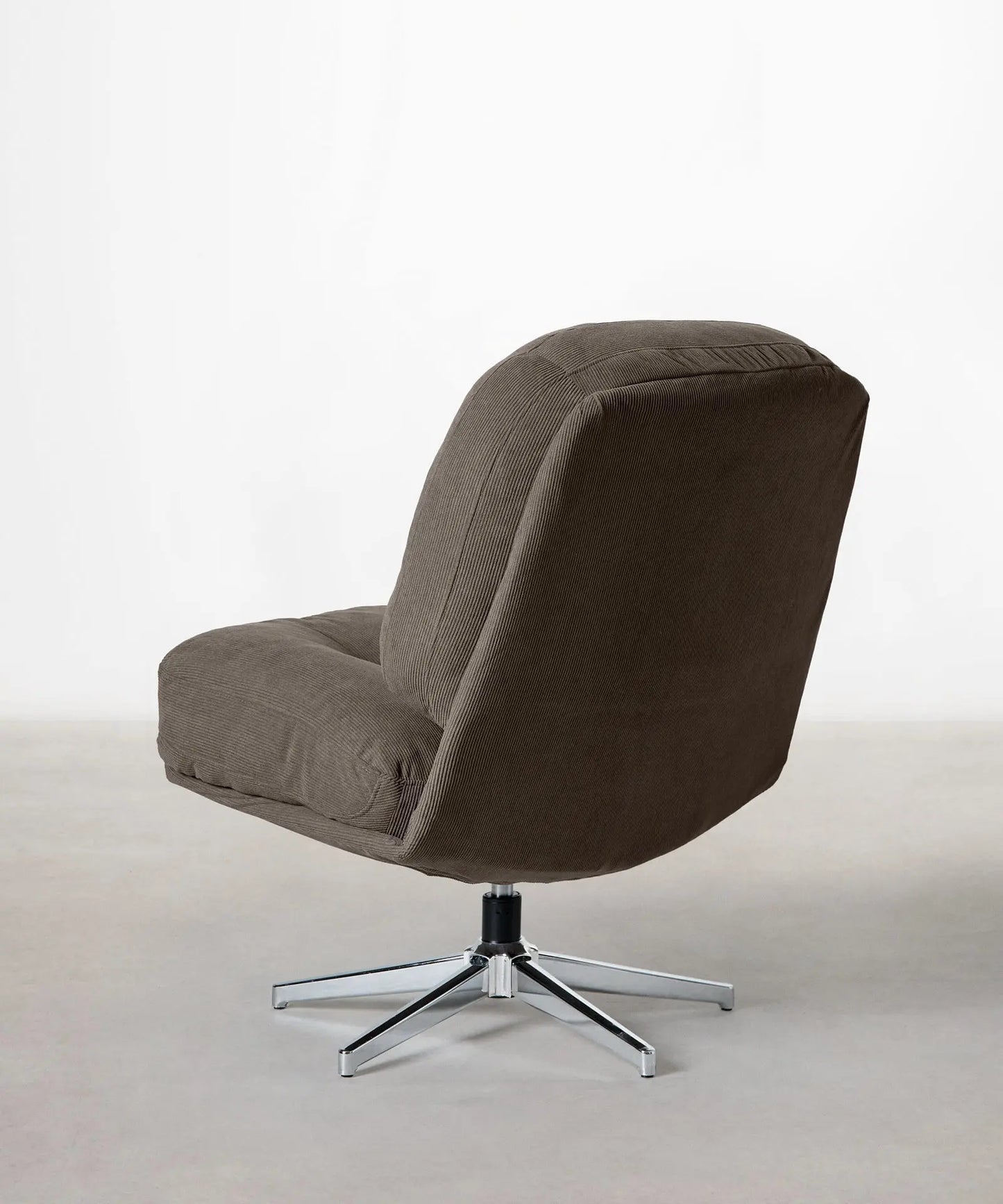 56585892659586 Sillón Giratorio Tapizado Orbit Sillones tapizados Northdeco