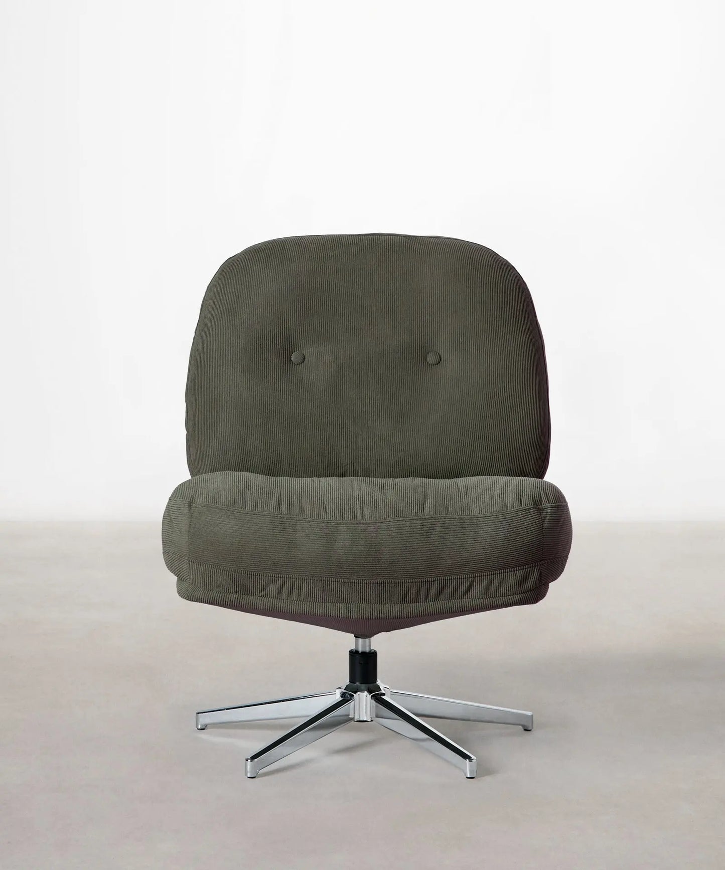 56585892692354 Sillón Giratorio Tapizado Orbit Sillones tapizados Northdeco