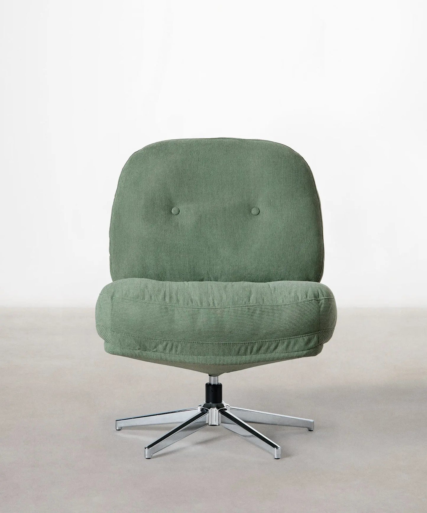 56585892692354 Sillón Giratorio Tapizado Orbit Sillones tapizados Northdeco