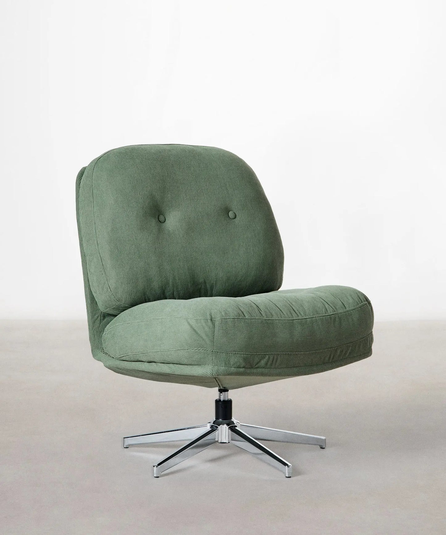 56585892692354 Sillón Giratorio Tapizado Orbit Sillones tapizados Northdeco