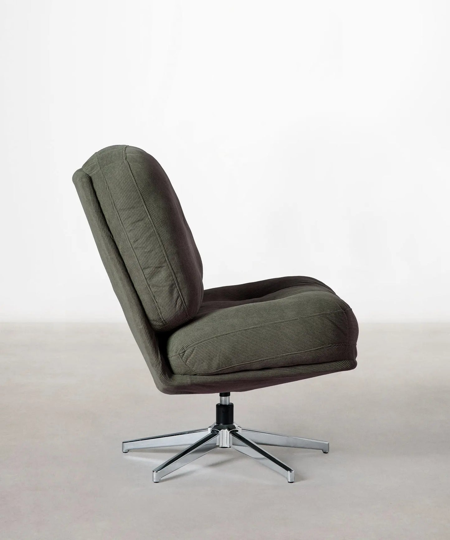 56585892692354 Sillón Giratorio Tapizado Orbit Sillones tapizados Northdeco