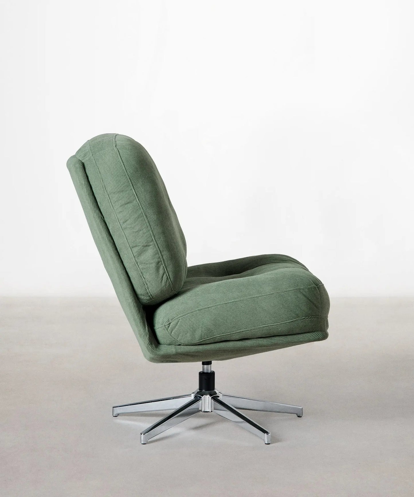 56585892692354 Sillón Giratorio Tapizado Orbit Sillones tapizados Northdeco