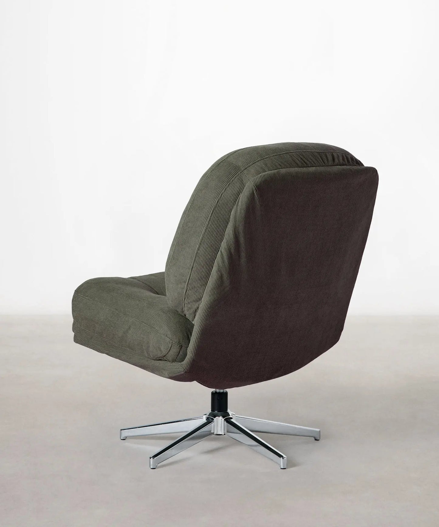 56585892692354 Sillón Giratorio Tapizado Orbit Sillones tapizados Northdeco