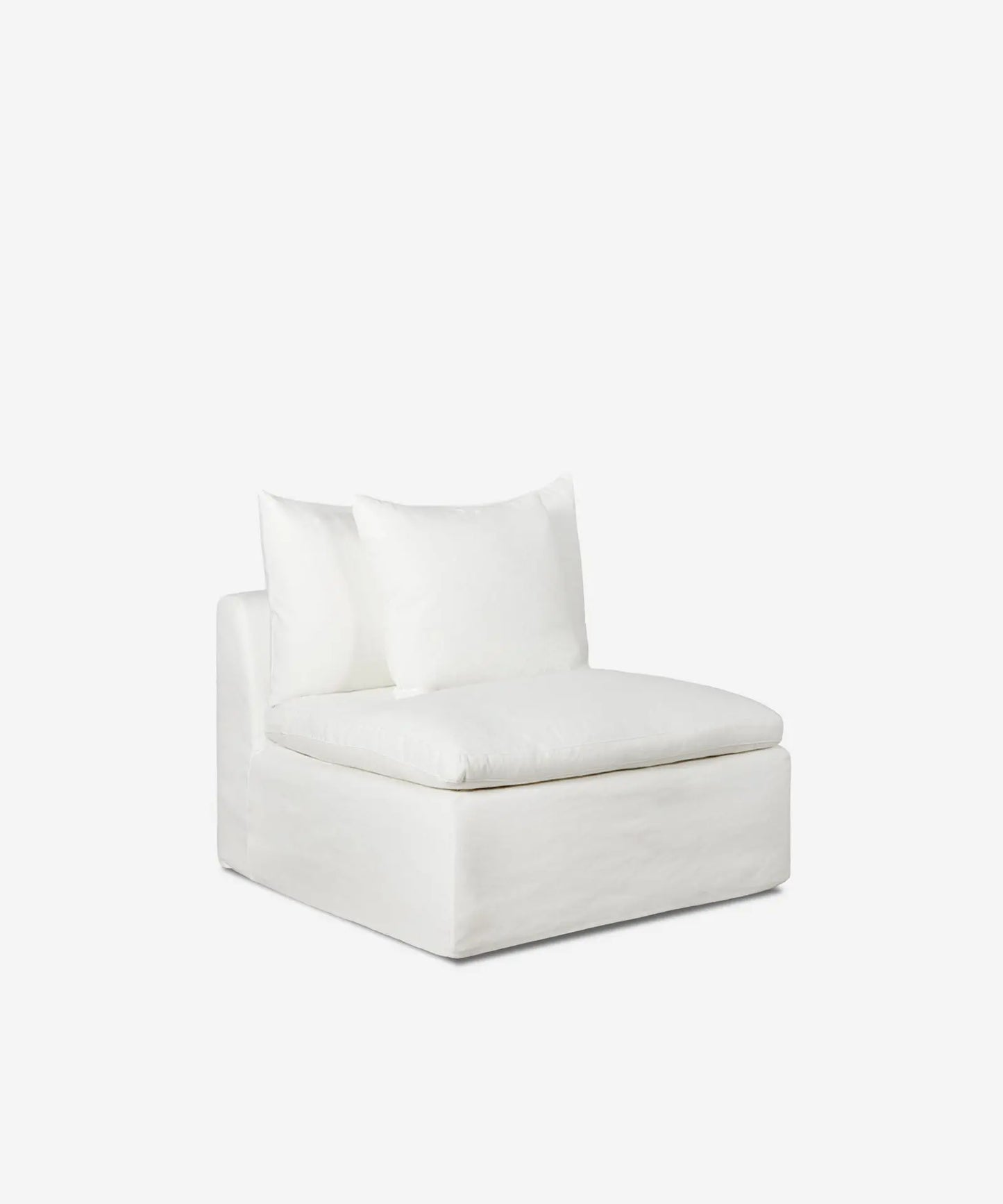 56094319149442 Sofá Modular Recto de Lino y Algodón 3 Plazas Stonem Sofás Tapizados Northdeco