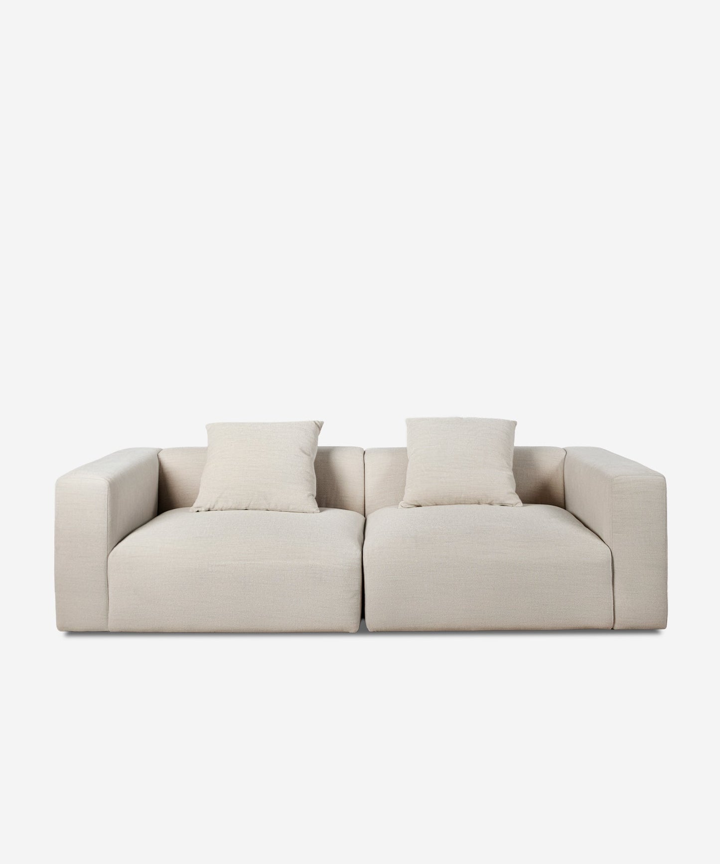 56094758338946 Sofá Modular Recto de 2 Plazas Rist Sofás Tapizados Northdeco