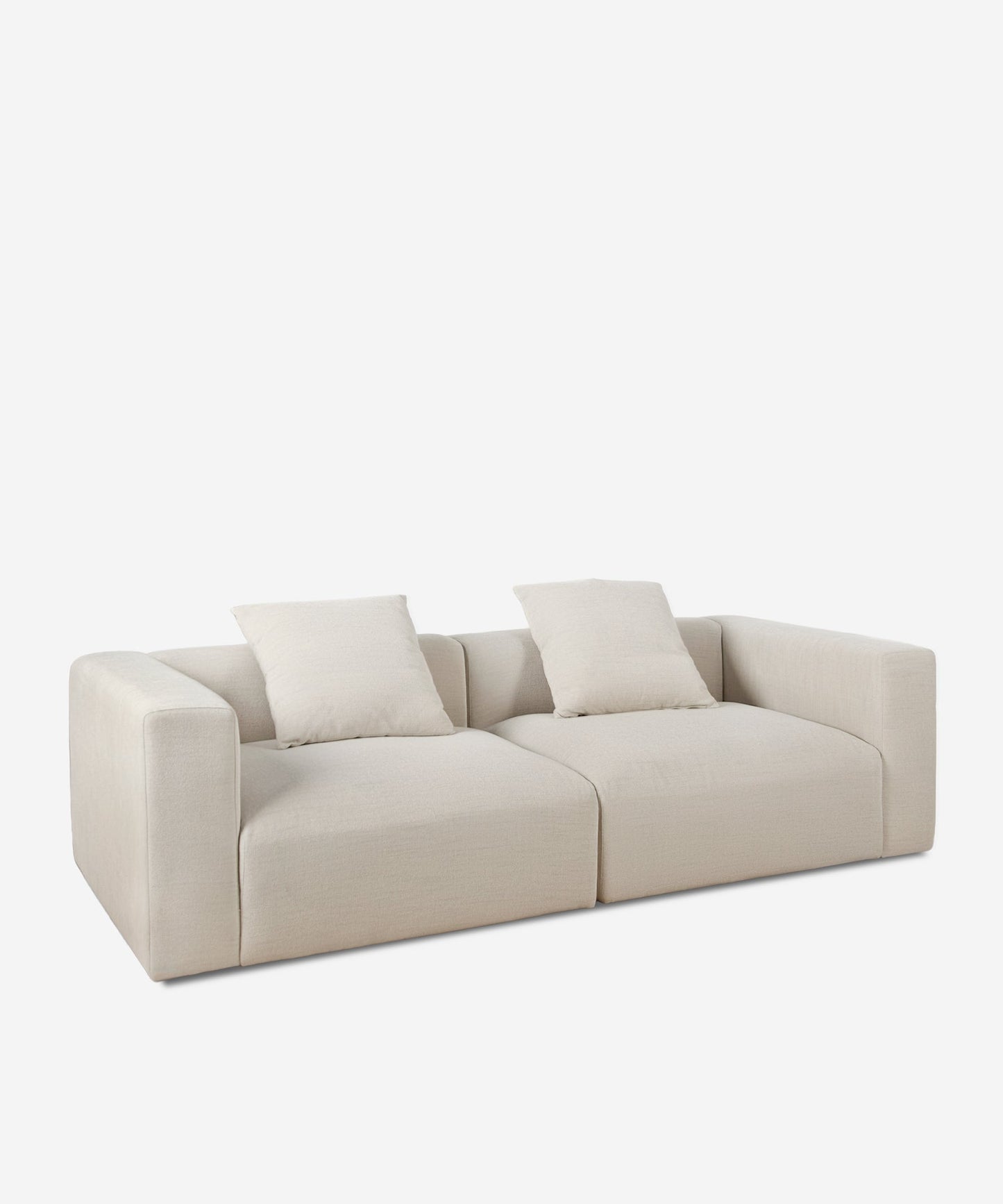 56094758338946 Sofá Modular Recto de 2 Plazas Rist Sofás Tapizados Northdeco