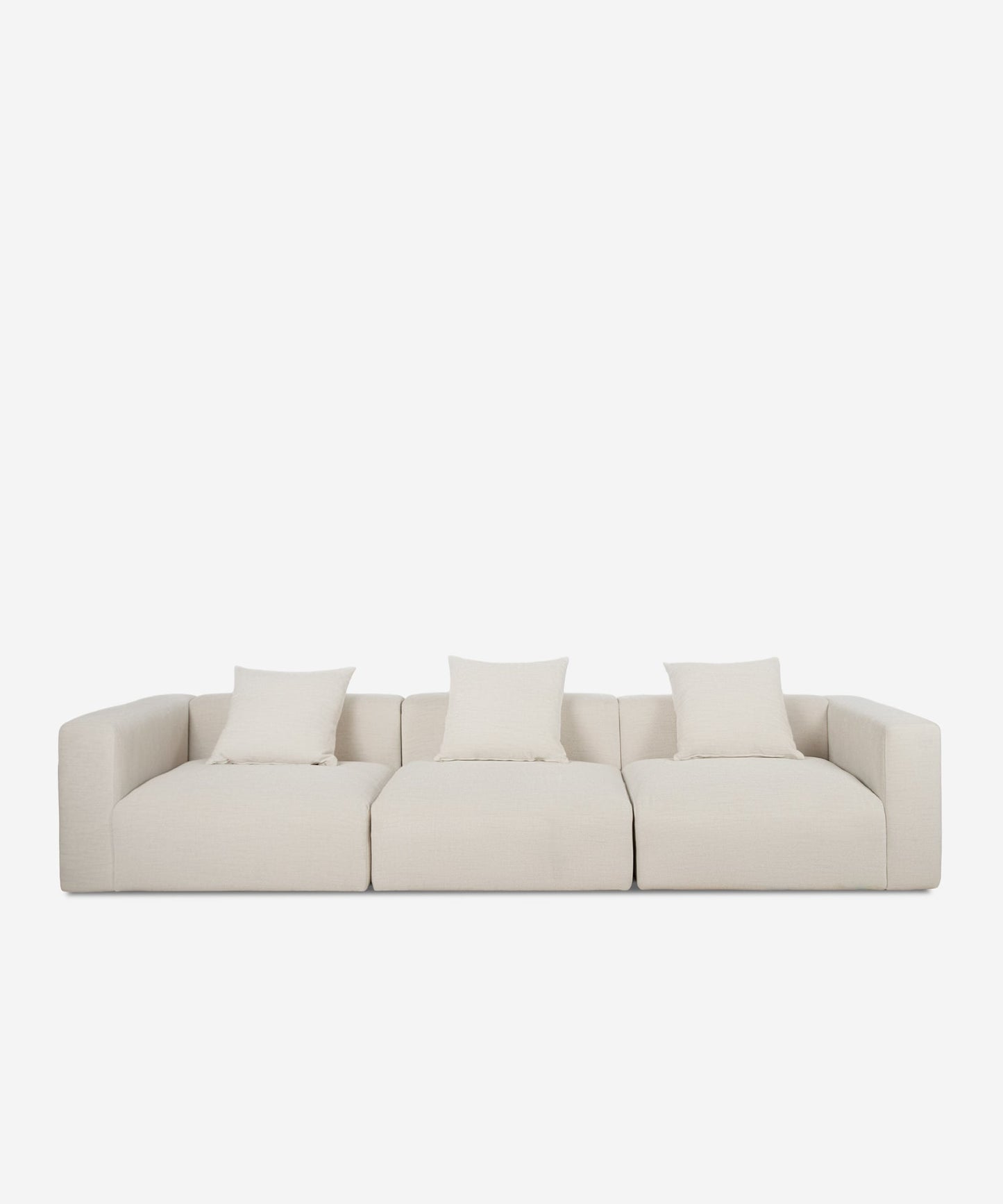 56094707614082 Sofá Modular Recto de 3 Plazas Rist Sofás Tapizados Northdeco