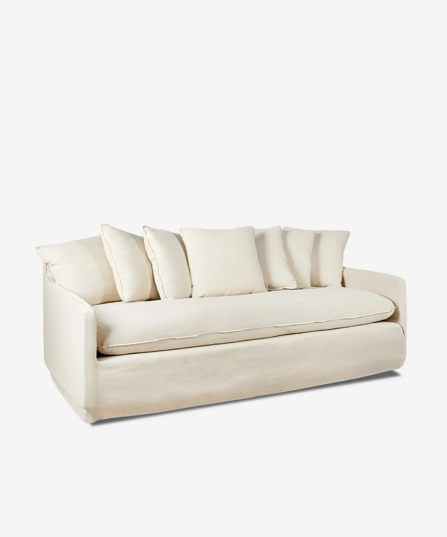 56097194344834 Sofá de 3 plazas en lino y algodón Turin Sofás Tapizados Northdeco