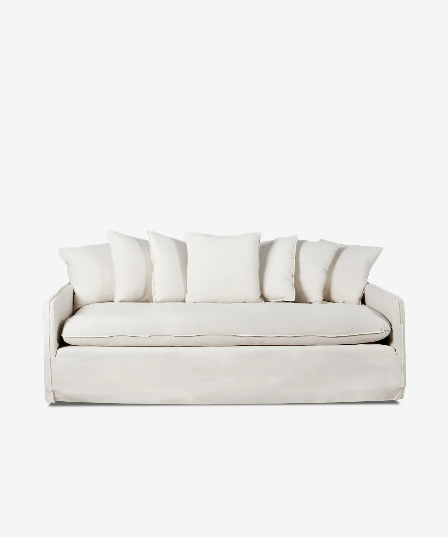 56097194377602 Sofá de 3 plazas en lino y algodón Turin Sofás Tapizados Northdeco