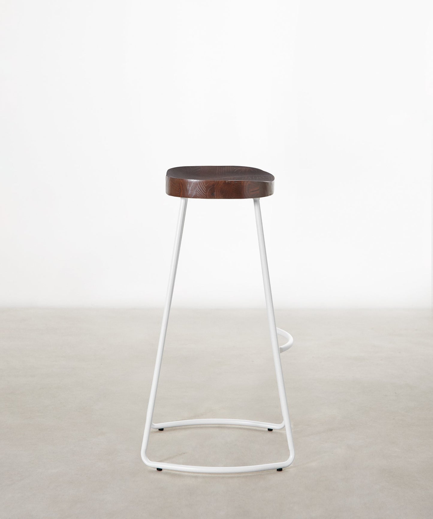 55534931902850 Taburete Alto Regulable en Acero y Madera Mel Taburetes Northdeco