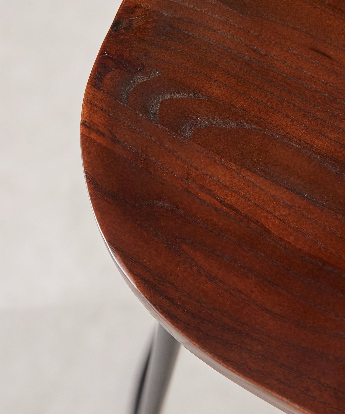 55534937375106 Taburete Alto Regulable en Acero y Madera Mel Taburetes Northdeco