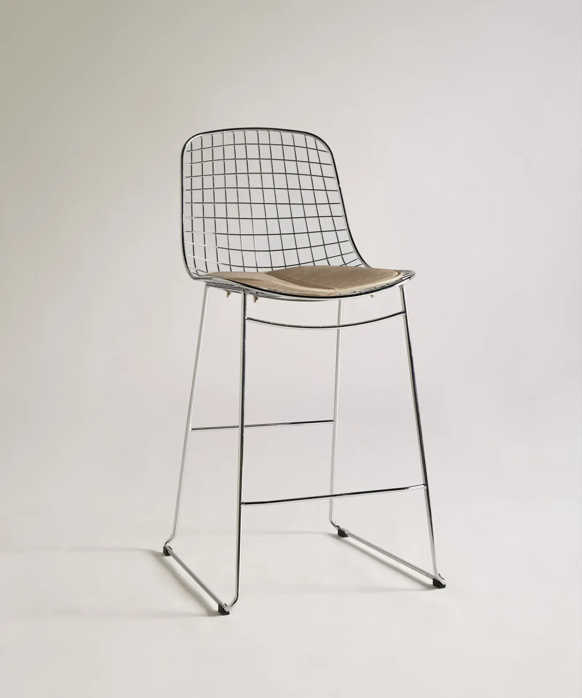 56687246934402 Taburete Alto de Metal Roma Taburetes Northdeco