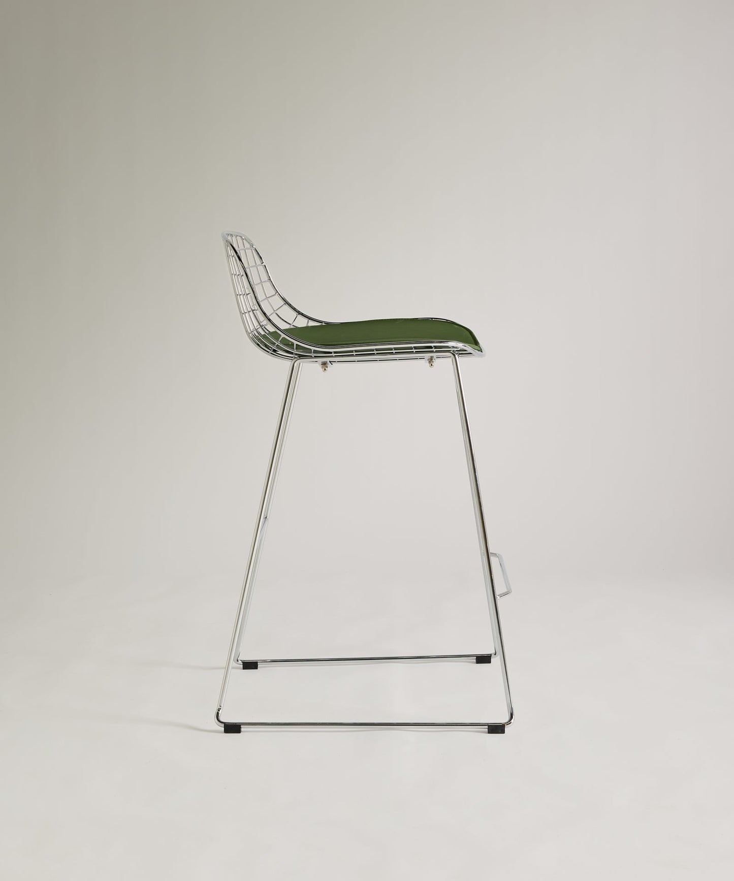 56661866971522 Taburete Alto de Metal Low Back Roma Taburetes Northdeco