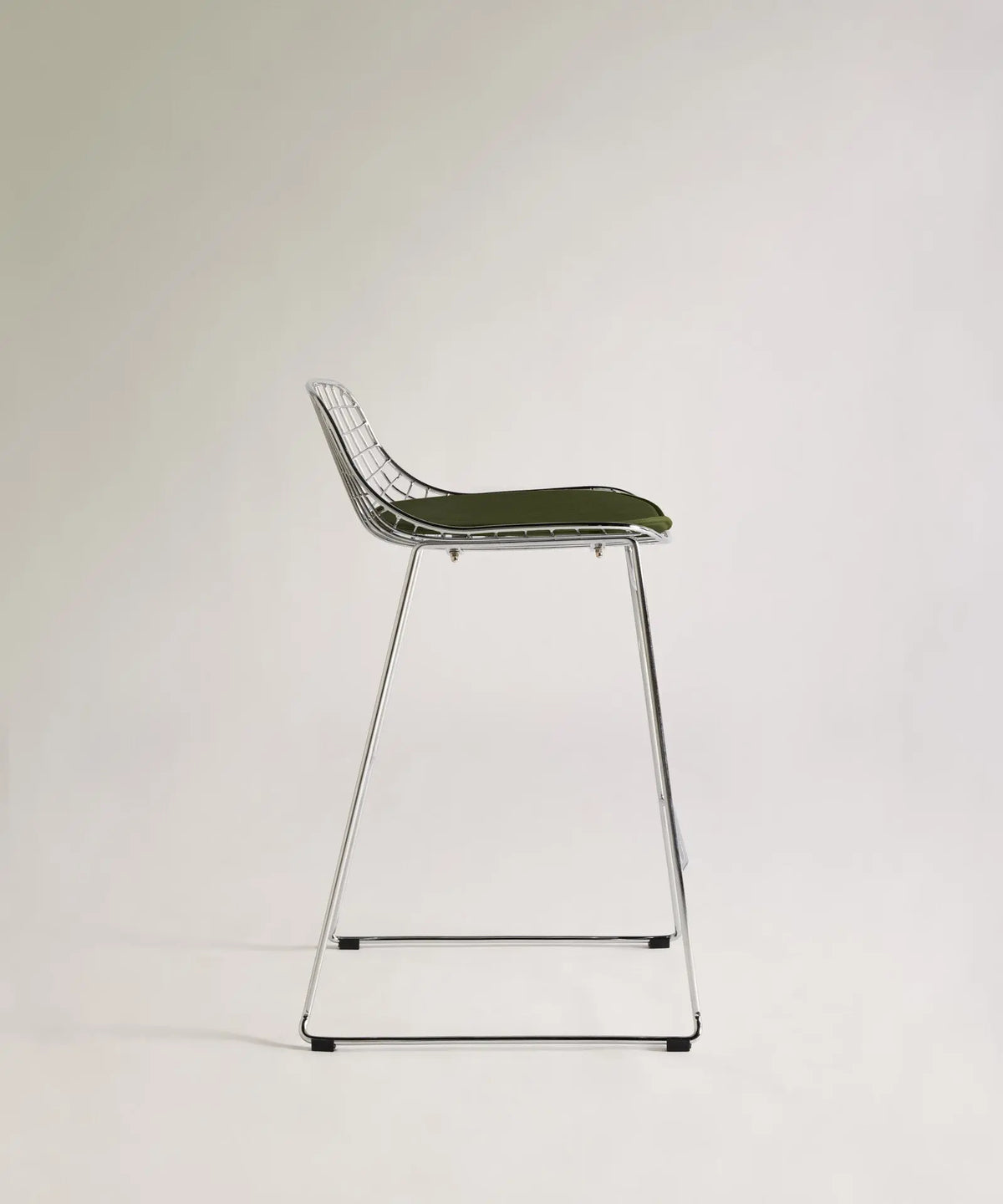 56661866971522 Taburete Alto de Metal Low Back Roma Taburetes Northdeco