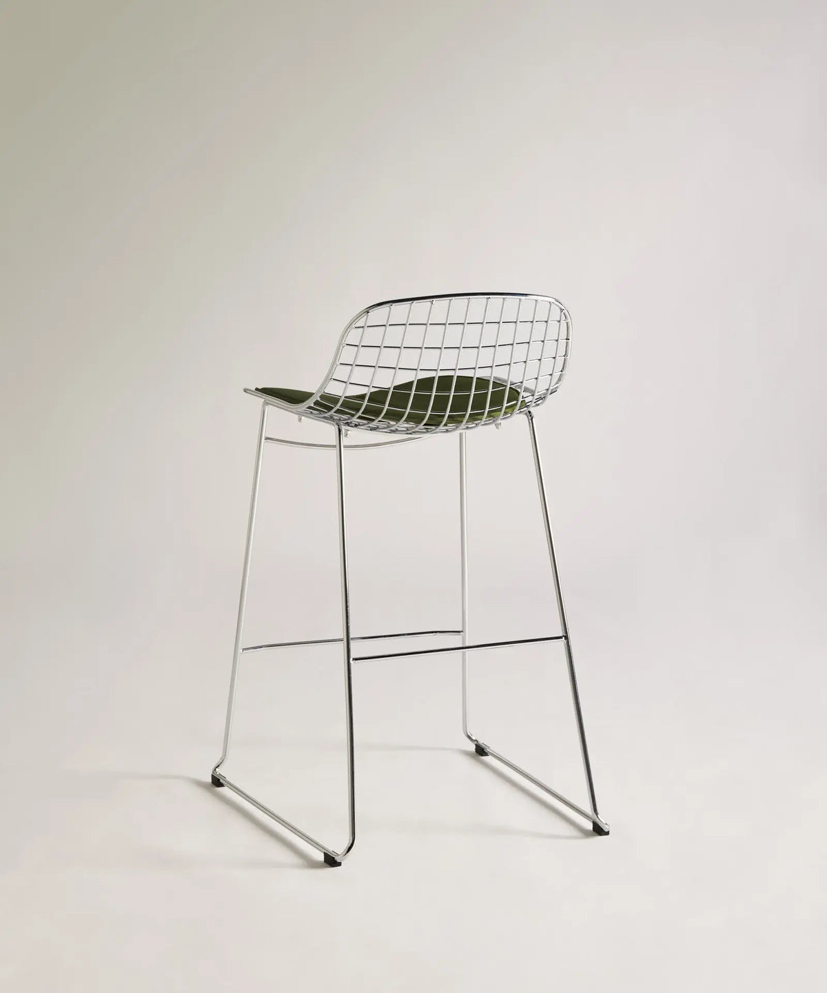 56661866971522 Taburete Alto de Metal Low Back Roma Taburetes Northdeco