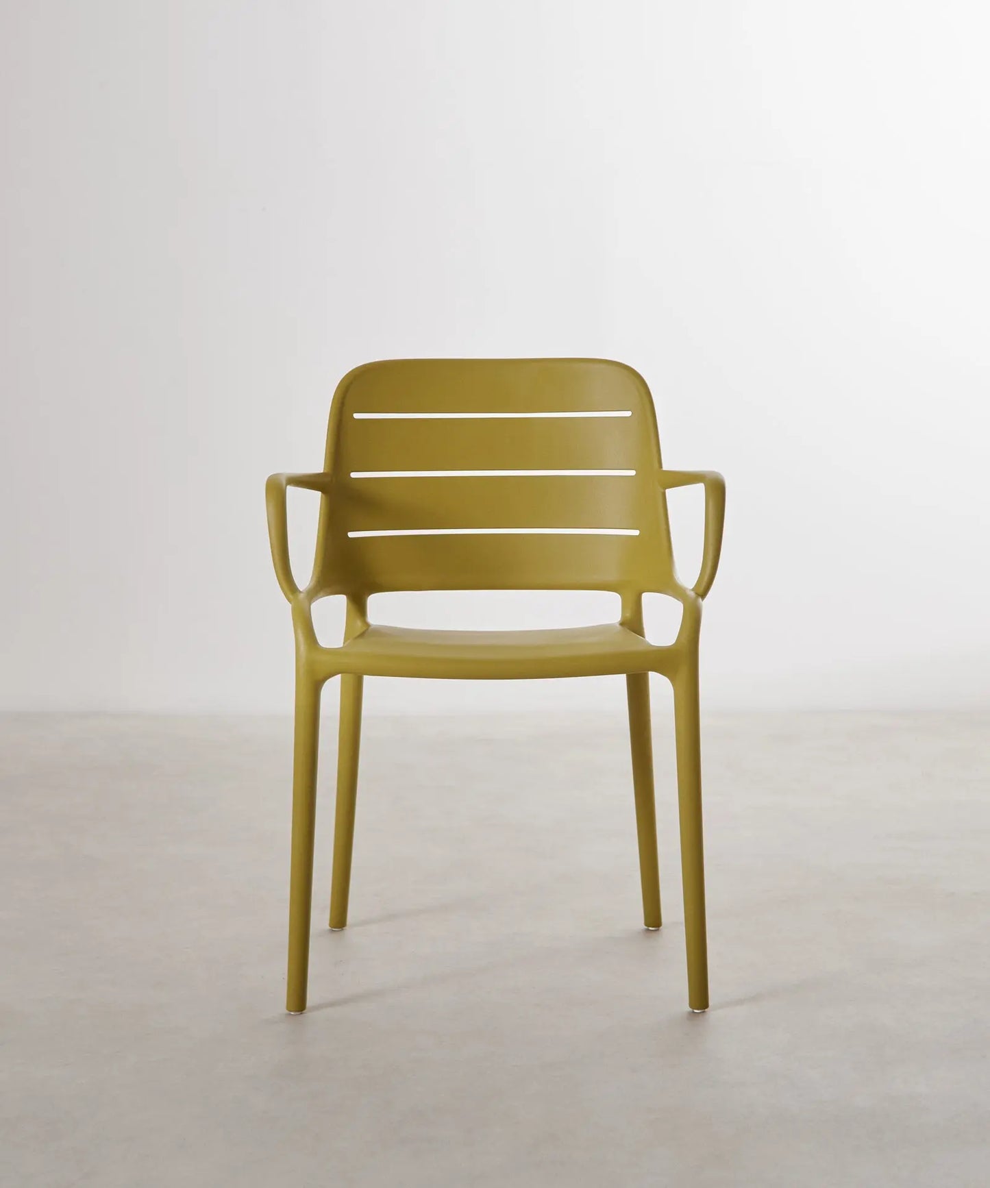 55066312671618 Silla de Polipropileno con Reposabrazos Mila Sillas de Plástico Northdeco