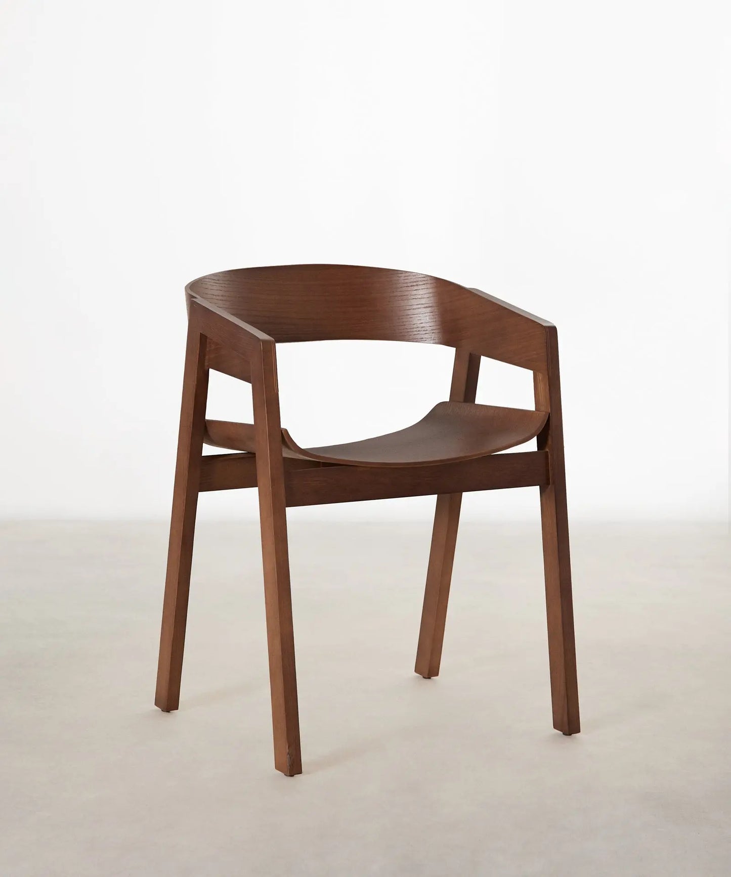 55510306423170 Silla de comedor en Madera con Reposabrazos Bella Sillas de madera Northdeco