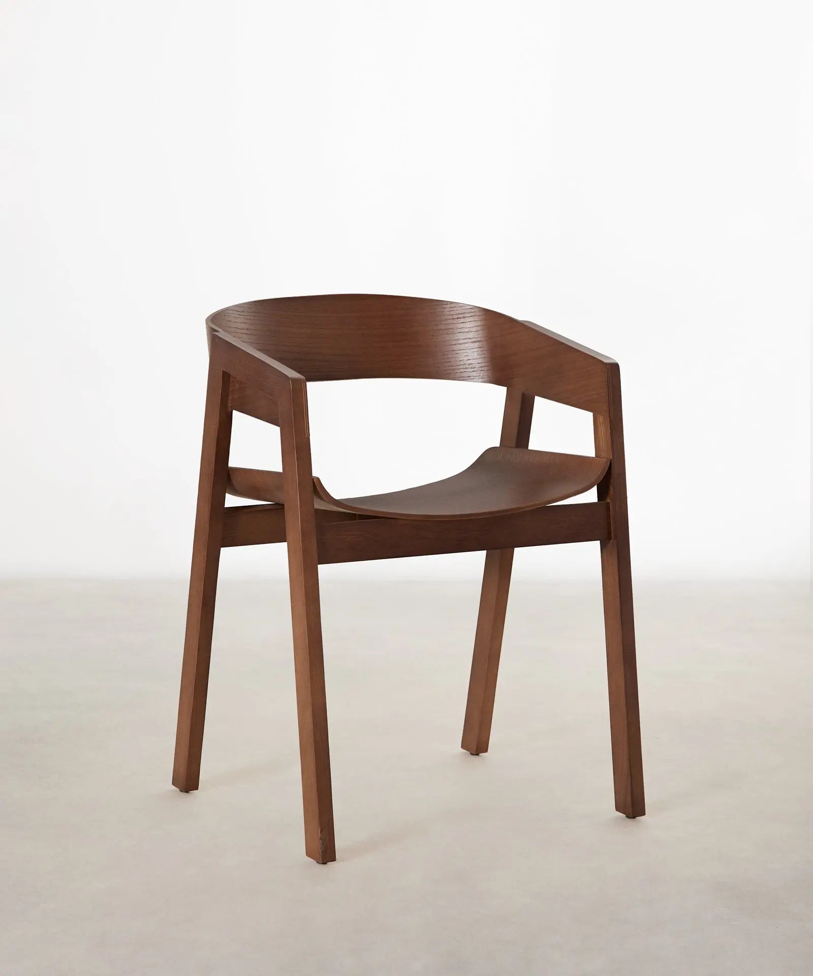 55510306423170 Silla de comedor en Madera con Reposabrazos Bella Sillas de madera Northdeco