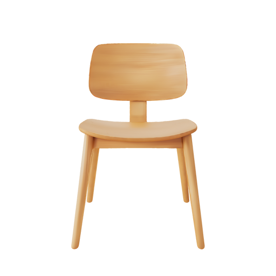 55215074836866 Silla de Comedor en Madera Vega  Northdeco