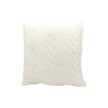 Funda Cojín Cuadrado en Lana Frost (45x45 cm) Complementos Northdeco Blanco