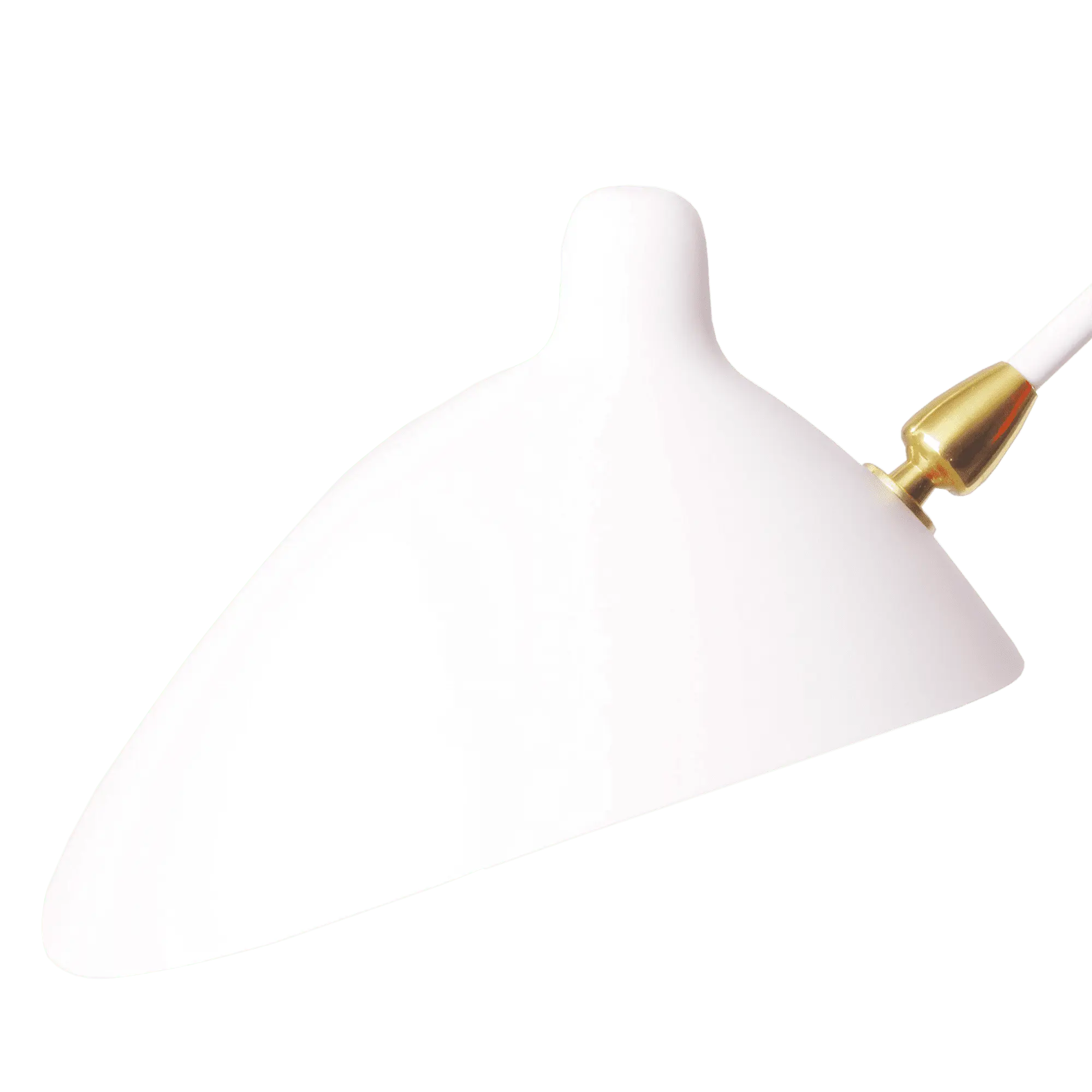 Lámpara de Pared Mille - 2 Brazos Rectos Lámparas de Pared Northdeco Blanco