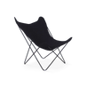 Silla Butterfly Wax Sillones tapizados Northdeco Negro